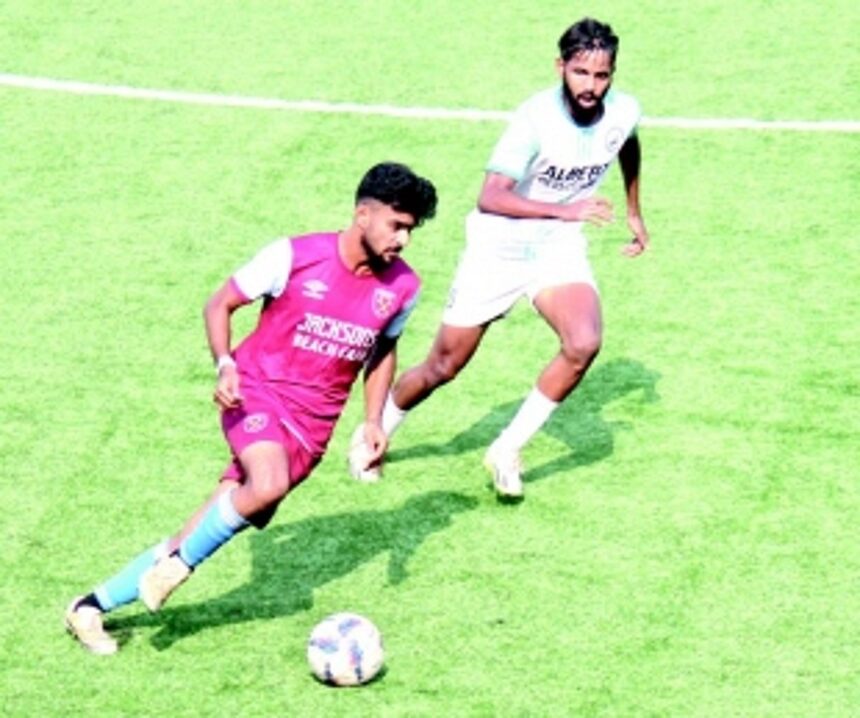 Candolim hold Albert Developers in a 2-2 thriller