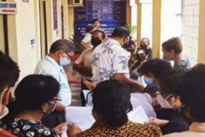 Cansaulim locals submit written  objection to rail overbridge