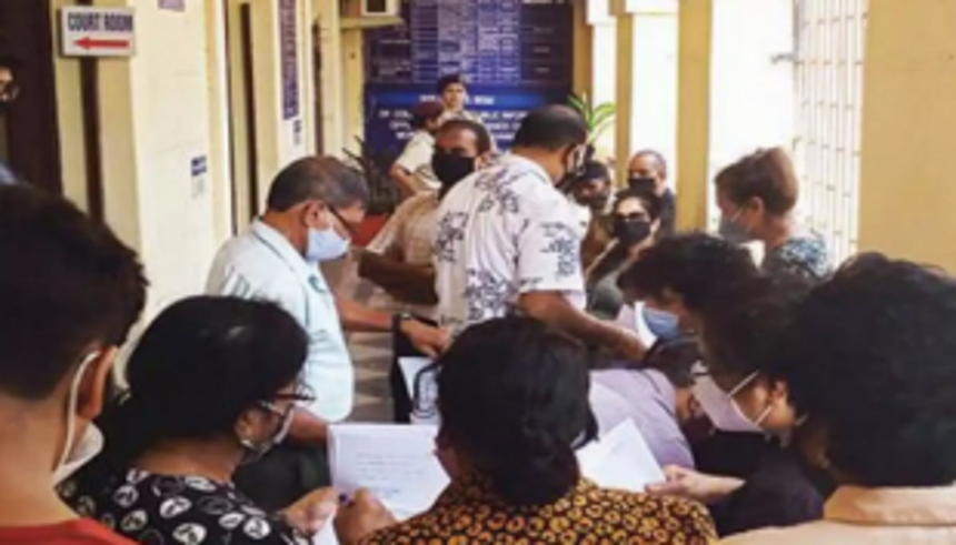 Cansaulim locals submit written objection to rail overbridge