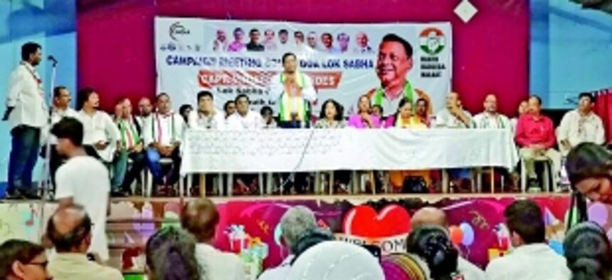 Capt Viriato slams 'turncoat MLA'  for mocking God, Nuvem constituents