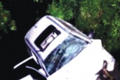 Car falls off bridge into nullah at Dabolim,  four sustain injuries