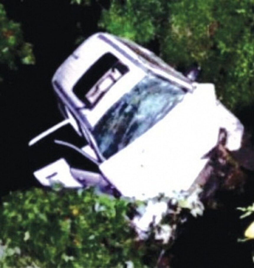 Car falls off bridge into nullah at Dabolim, four sustain injuries