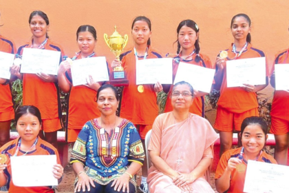 Carmel Higher Secondary School Wins All Goa Inter-Higher Secondary School Volleyball Championship