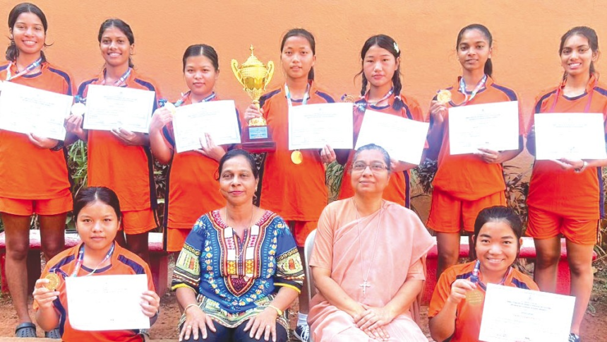 Carmel Higher Secondary School Wins All Goa Inter-Higher Secondary School Volleyball Championship