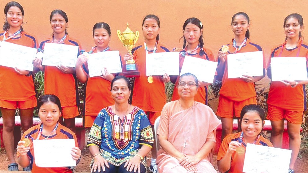 Carmel Higher Secondary School Wins All Goa Inter-Higher Secondary School Volleyball Championship
