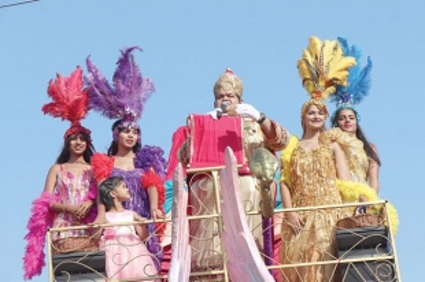 Carnival parade on Fatorda route today 1 Carnival parade on Fatorda route today