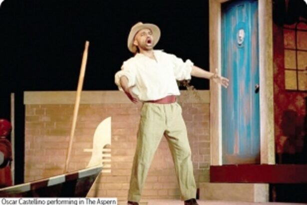 Carrying the weight of a celebrated baritone voice