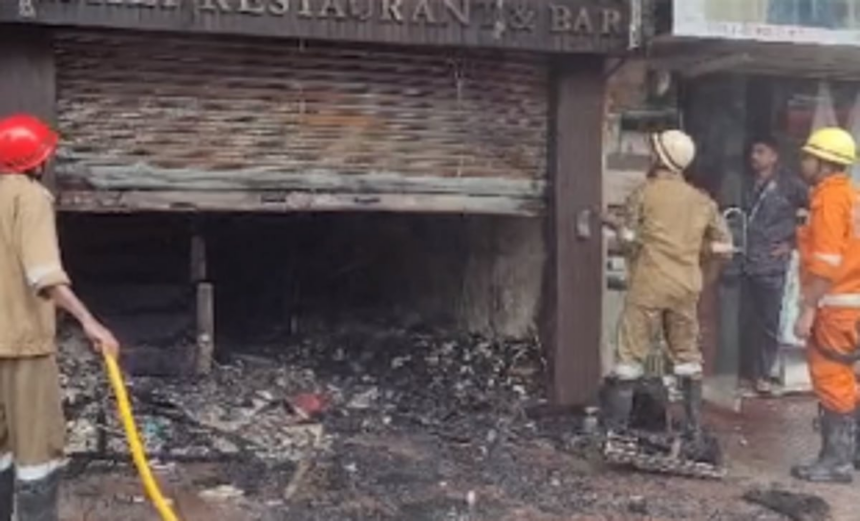 Casa Moderna restaurant in Panjim gutted in a fire 1 Casa Moderna restaurant in Panjim gutted in a fire