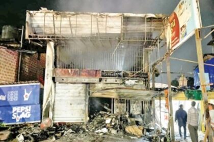 Catering equipment shop gutted