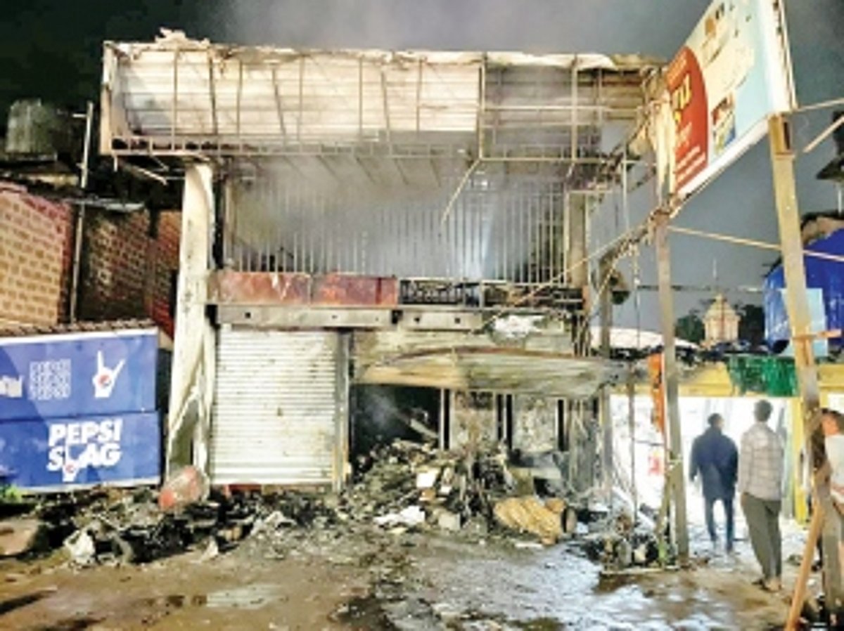Catering equipment shop gutted