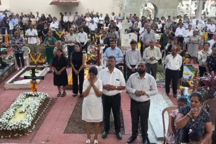 Catholics prayed for their beloved deceased on All Souls Day