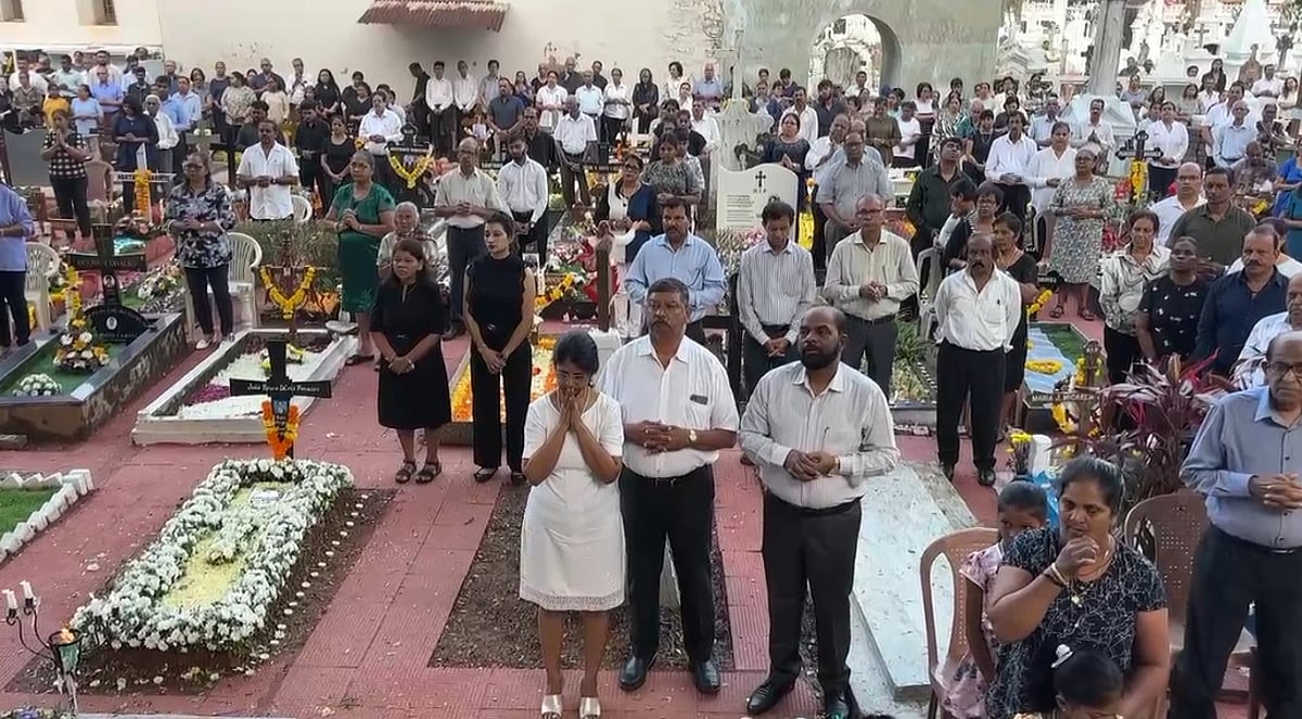 Catholics prayed for their beloved deceased on All Souls Day