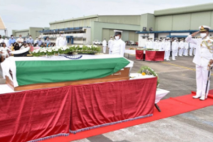 Cdr Nishant  laid to rest