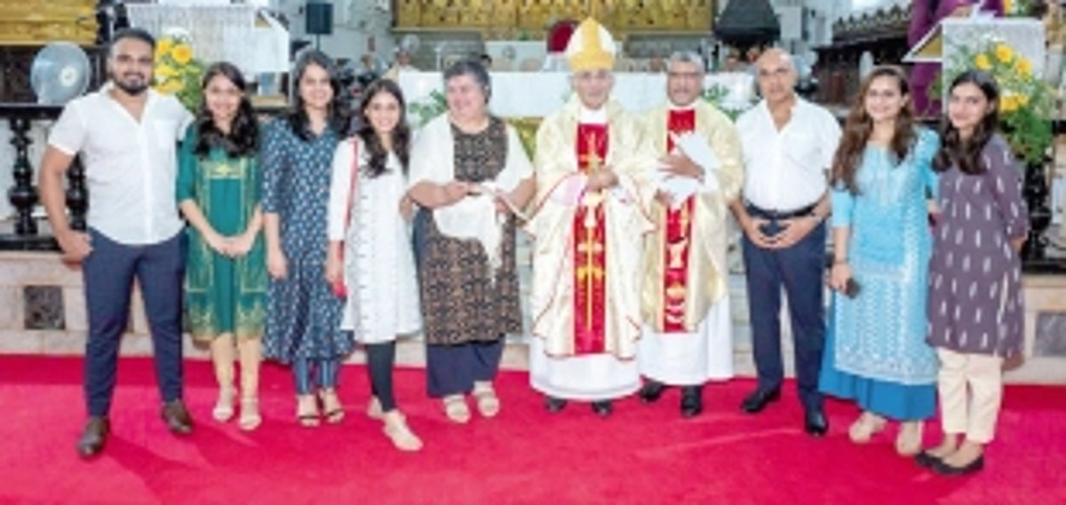Celebrating families in the Goan church