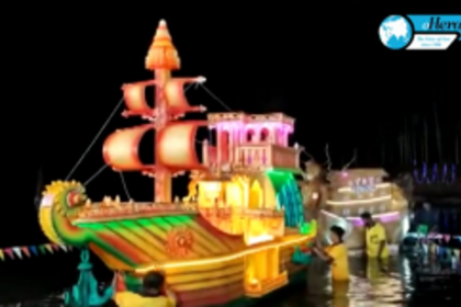 Celebration of good over evil --Sankhali celebrates Tripurari Poornima with great fervour