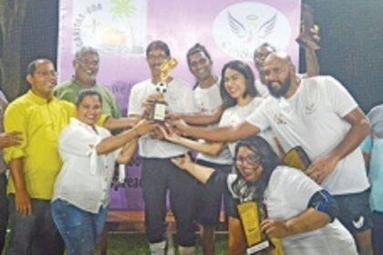 Celebrity exhibition match held to promote cancer awareness