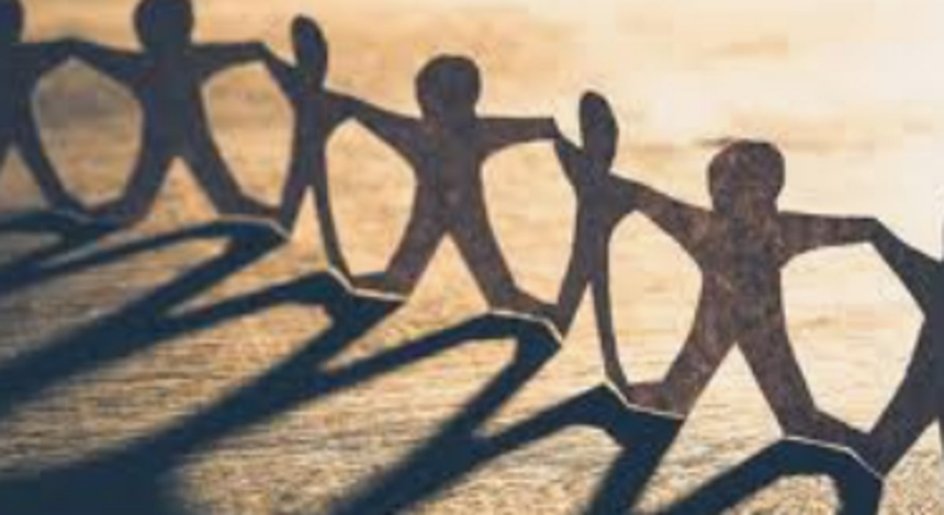 Chain-link fencing between the two Goas