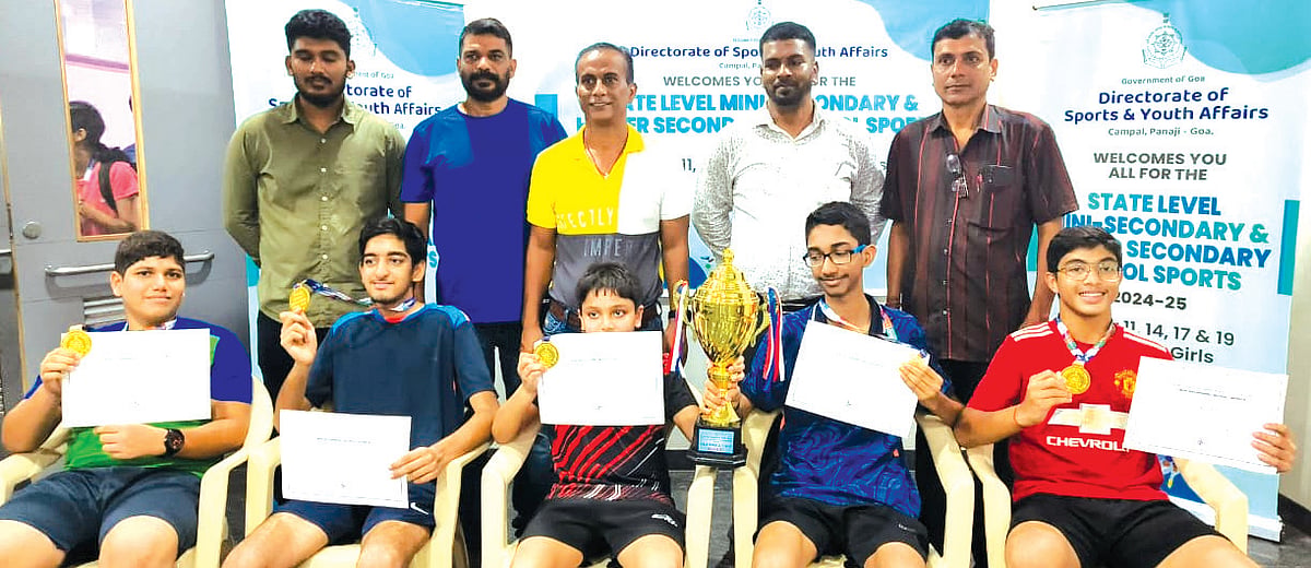 Chandan wins gold at Nat Ranking
Table Tennis Tournament at Kerala