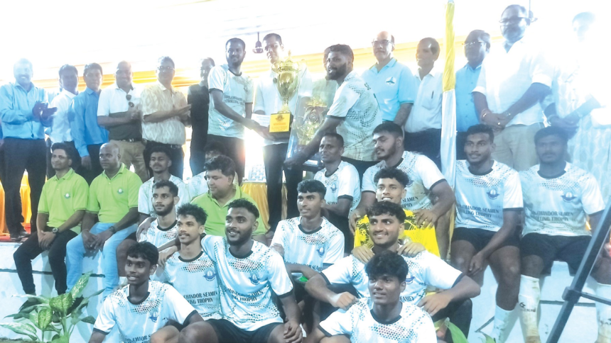 Chandor Club Edge Past Curtorim Gymkhana to Clinch 50th Golden Jubilee Chandor Seamen Rolling Trophy 1 Chandor Club Edge Past Curtorim Gymkhana to Clinch 50th Golden Jubilee Chandor Seamen Rolling Trophy