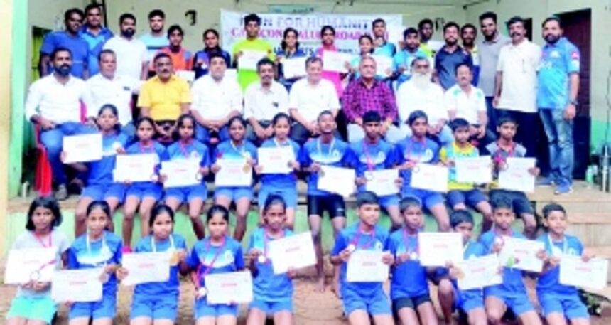 Chandrahas, Pradnya shine in  Run for Humanity Road Race
