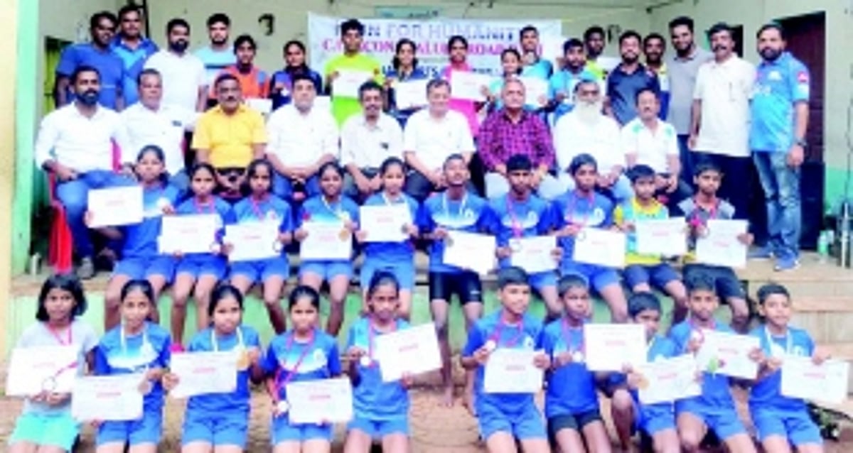 Chandrahas, Pradnya shine in  Run for Humanity Road Race