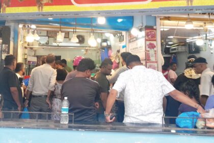 Chaos and disappointment at Margao market as shoppers scramble to buy beef for Easter meal