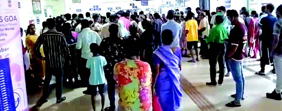 Chaos, confusion reigns supreme at South Goa District Hospital