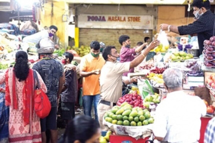 Chaos in Panjim markets before lockdown began