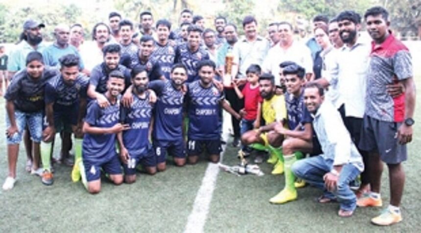 Chapora Yuvak Sangh claim 3rd Division Bardez Zone title