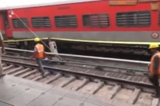 Charminar Express Derailment Leaves Six Passengers Injured at Nampally Railway Station