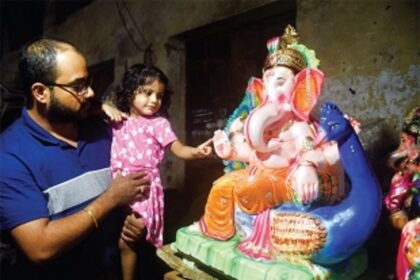 Chaturthi under a mask