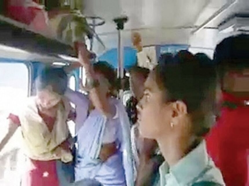 Check overcrowding of Old Goa public buses 1 Check overcrowding of Old Goa public buses