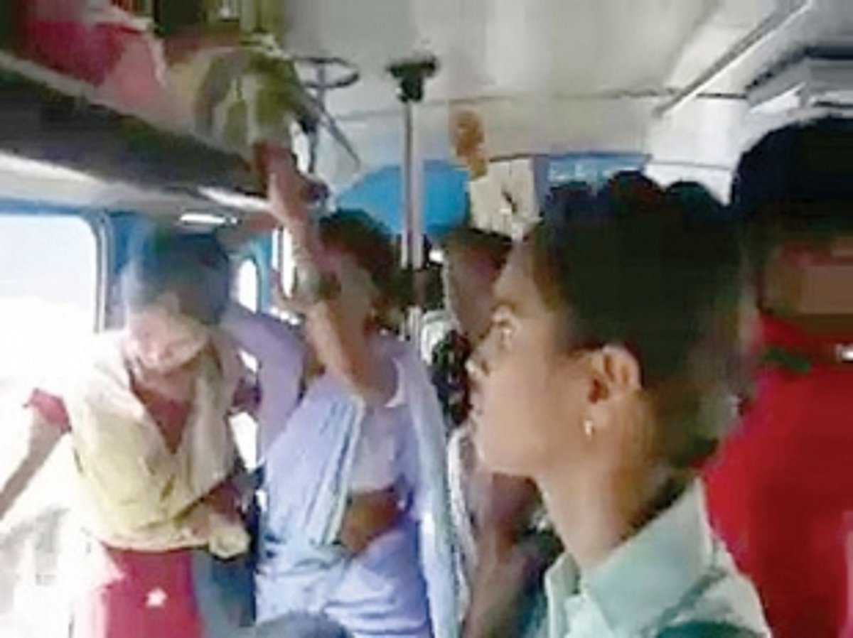 Check overcrowding of Old Goa public buses