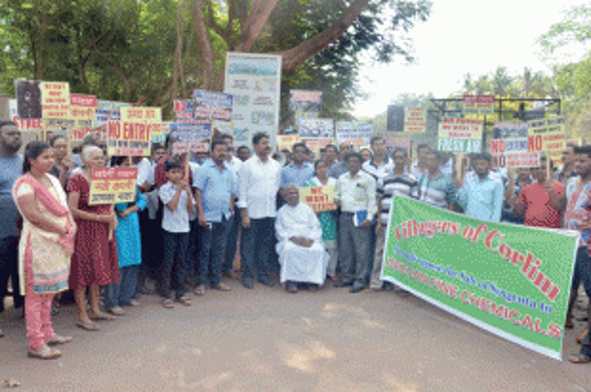 Chemicals not FINE in Corlim