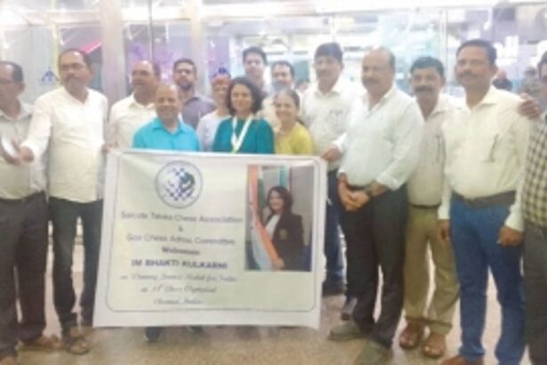 Chess enthusiasts accord Bhakti a big welcome