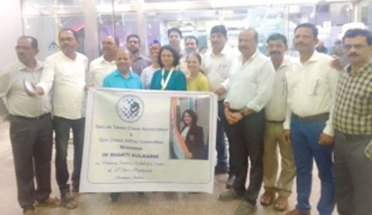 Chess enthusiasts accord Bhakti a big welcome