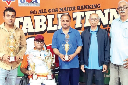 Chetan Salgaonkar, Lloyd Fernandes Shine at YMCA Para Table Tennis Ranking Championship in Goa