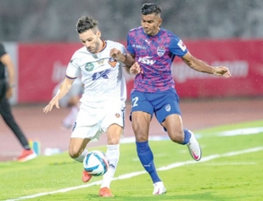 Chhetri’s record-equalling goal denies FC Goa win 1 Chhetri’s record-equalling goal denies FC Goa win