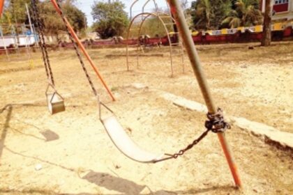 Chicalim Park needs  to be renovated