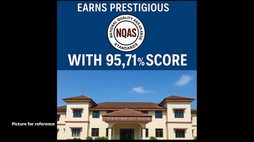Chicalim Sub District Hospital Earns Prestigious NQAS Certification with 95.71% Score 1 Chicalim Sub District Hospital Earns Prestigious NQAS Certification with 95.71% Score