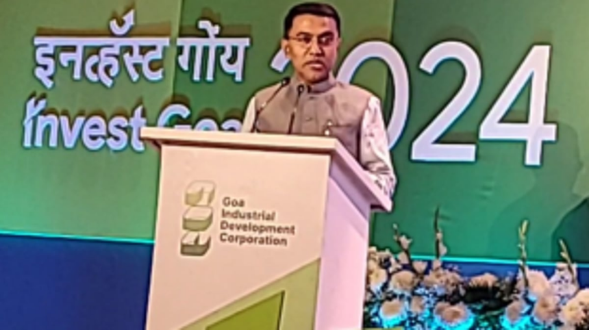 Chief Minister Pramod Sawant Invites Investors: 'Grow with Goa, Beyond the Beaches'. 1 Chief Minister Pramod Sawant Invites Investors: 'Grow with Goa, Beyond the Beaches'.