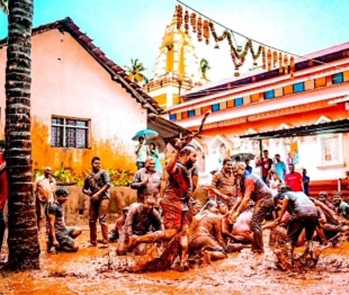 Chikhal Kalo - The traditional mud festival of Goa