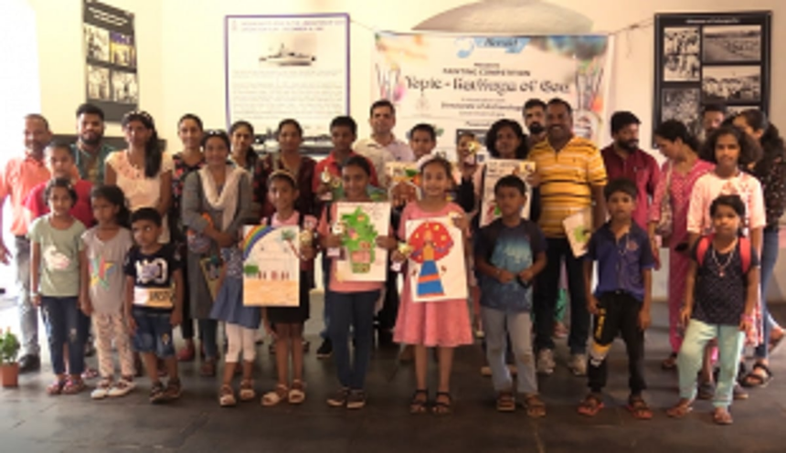 Children display artistic talents at Herald TV’s painting competition