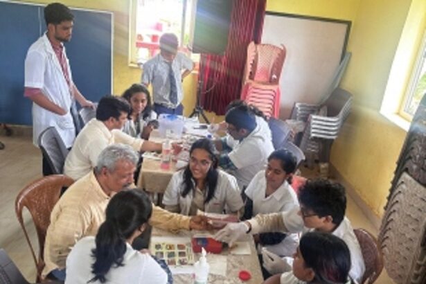 Children screened for anaemia, given dietary advice