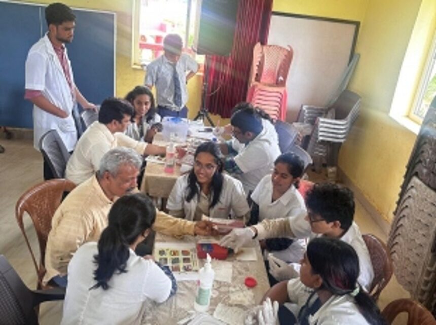 Children screened for anaemia, given dietary advice