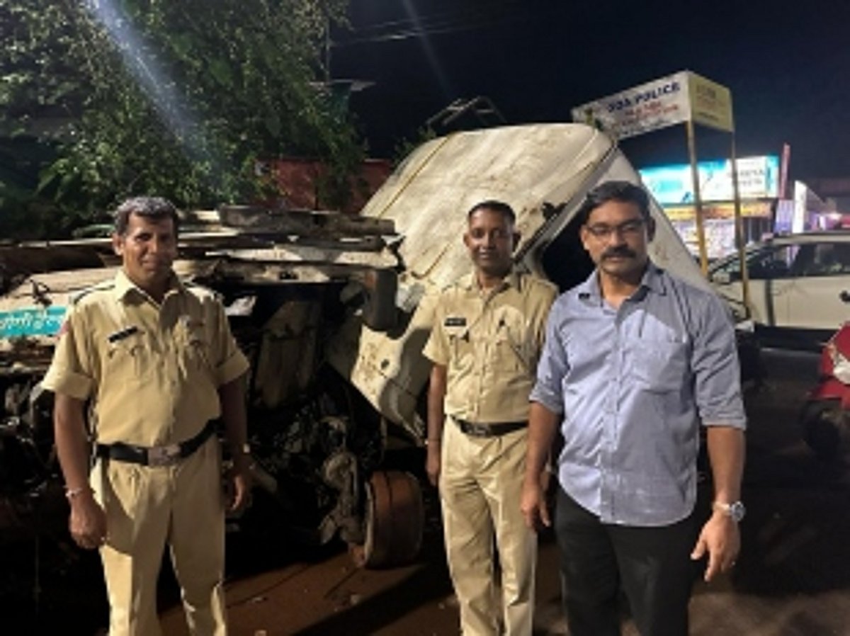 Chimbel Resident Arrested for Theft of Damaged Trailer Truck in Old Goa