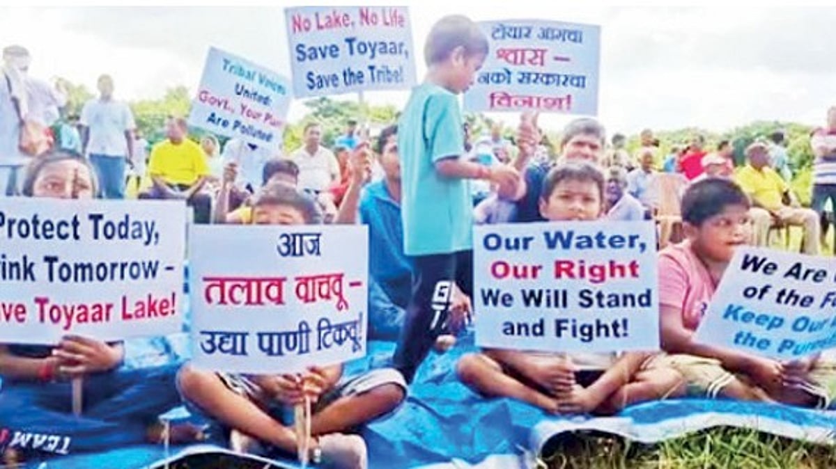 Chimbel Residents Protest Mall and 17-Storey Project Near Toyyar Lake, Demand Scrapping of ‘Unwanted Mega-Projects