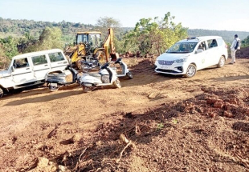 Chimbel residents stop massive land filling 1 Chimbel residents stop massive land filling