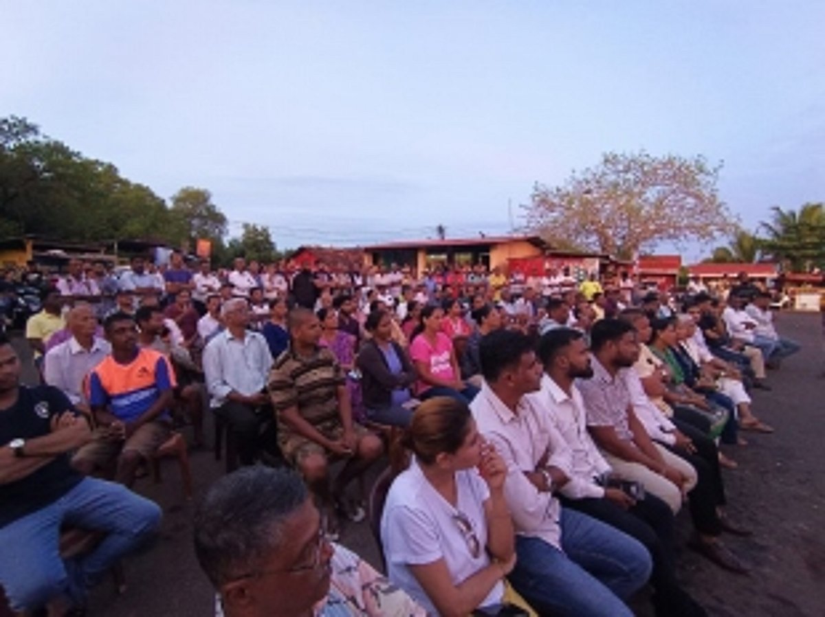 Chodnekarancho Awaz holds public meeting against ferry fees hike, demand immediate roll back