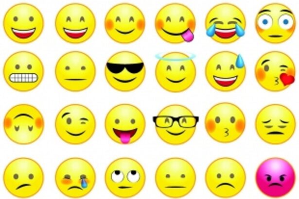 Choosing your favourite emoji to send a message
